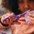Forbici per bambini, ombre viola (15cm)